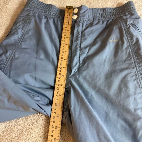 Vintage Bogner Ski Pants Womens Sz 8 Softshell Blue Cotton Blend lined Stretch - Picture 7 of 13